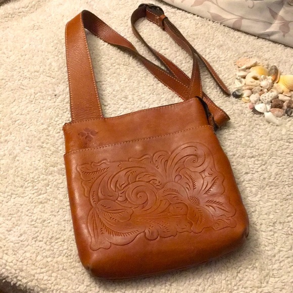 Patricia Nash Leather crossbody bag. - Picture 2 of 8